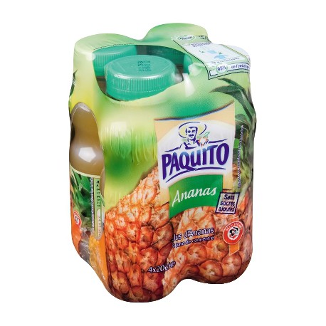 Paquito Abc Ananas Pet 4X20Cl