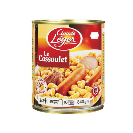 C.Leger Cassoulet 840 G