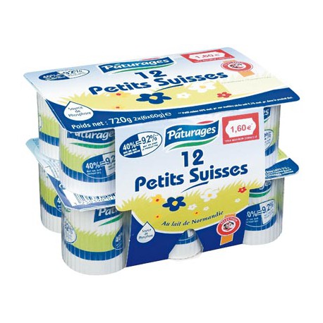 Pat Suisses Nat 9.2%Mg 12X60G