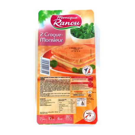 Ranou 2 Croques Monsieur 200G