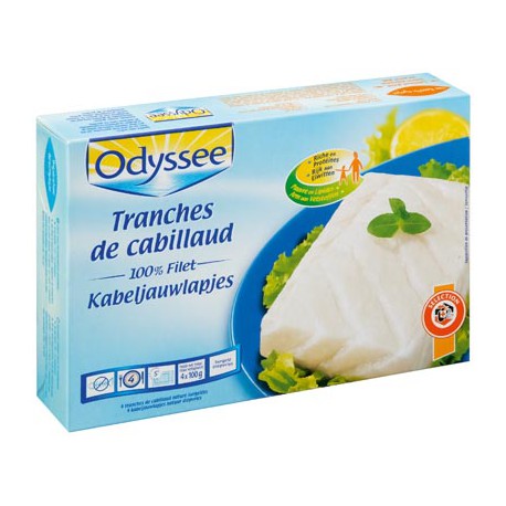 Odysse Trche Cabillaud 4X100G