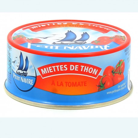 1/3 Thon Miettes Tomate Petit Navire