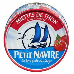 Bte 1/5 Miettes De Thon Tomate Petit Navire