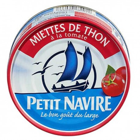 Bte 1/5 Miettes De Thon Tomate Petit Navire