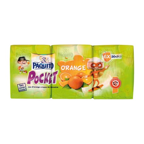 Paquito Abc Orange Bk 6X20Cl