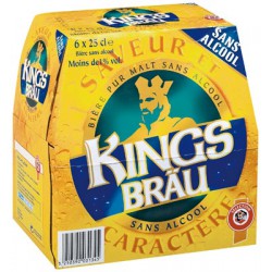 Kingsbrau Biere S/Alc6X25Clbtl