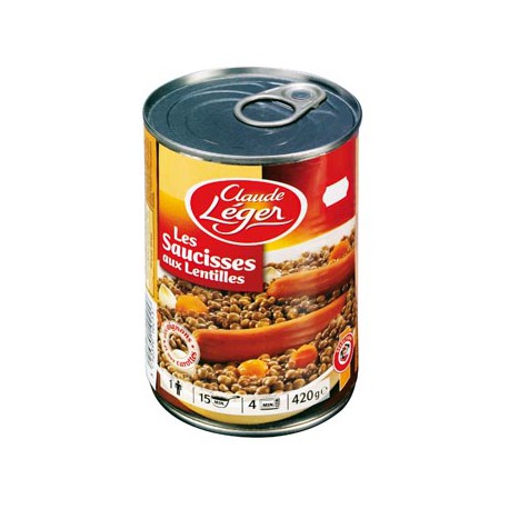 C.Leger Saucis. Lentilles 420G