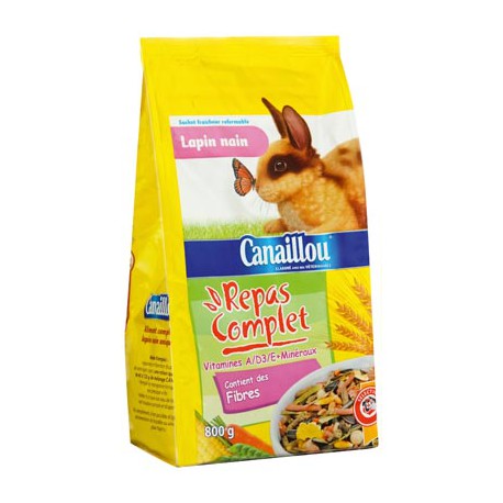 Canail Repas Lapin Nain 800Gr