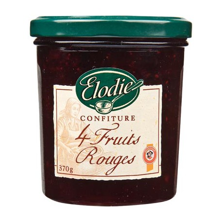 Elodie Confiture 4 Fruits 370G