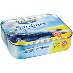 Odyss.Sardine H.Veget 1/3 230G