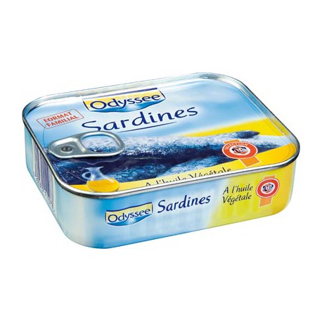Odyss.Sardine H.Veget 1/3 230G