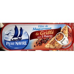 Bte 110G Filets De Maquereaux 3 Poivres Petit Navire