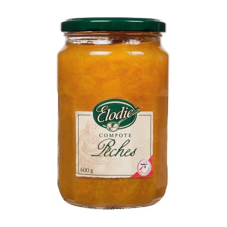 Elodie Compote De Peches 600G