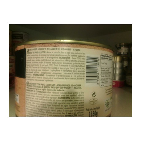 Ids Cassoulet Confit Cnd 2/1