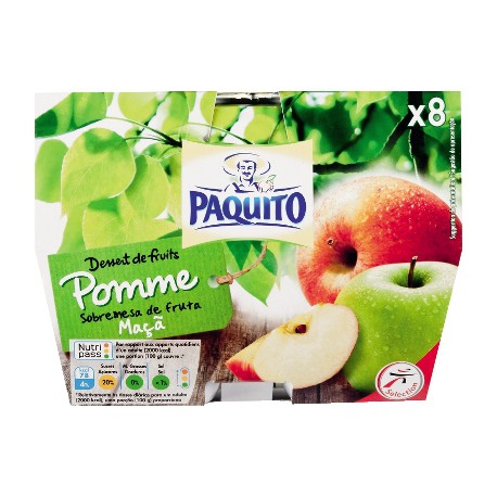Paquito Des.Frt Pommes 8X100G