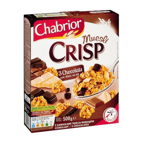 Chabrior Muesli 3 Choco 500G