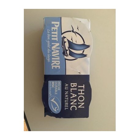 P.Nav Thon Blanc Naturel 2X56G