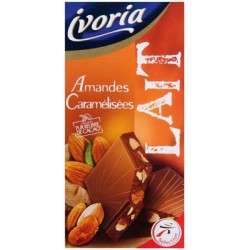 Ivoria Lait Amande Caramel200G