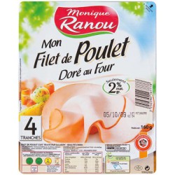 Ranou Filt Poulet Dore 4T 160G