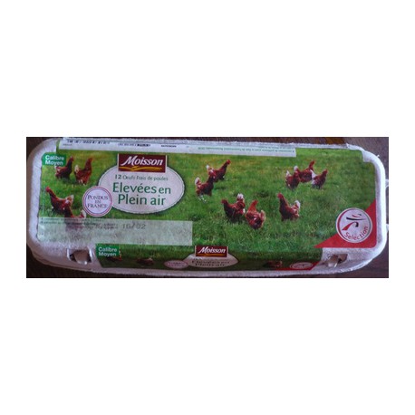 Moisson 12 Oeufs Pa M Box