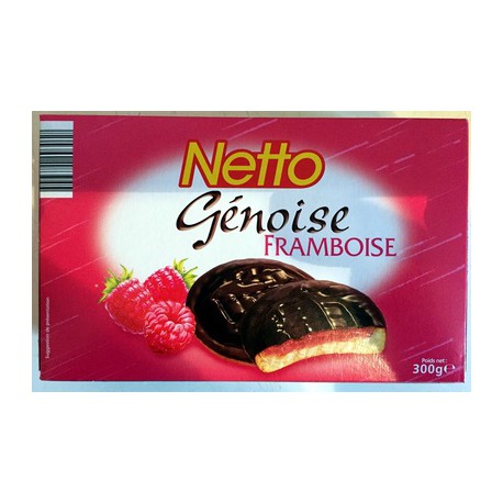 Netto Genoise Framboise 300G