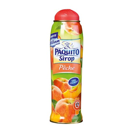 Paquito Sirop Peche Bidon 75Cl