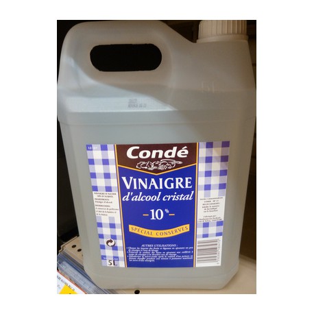 Conde Vinaigr Alcool Blc 10¢5L