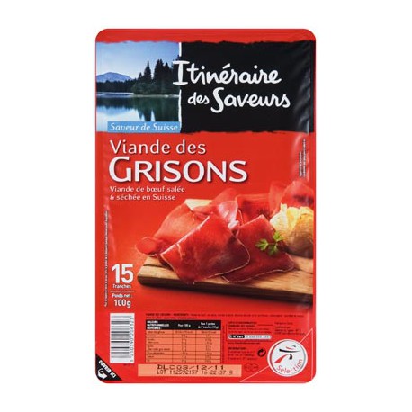 Ids Viande Des Grisons 15T100G