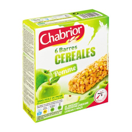 Chabrior Barres Cer Pomme 125G