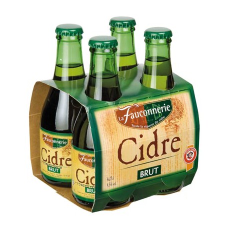 Fauconnerie Cidre Brut Pk 4X25