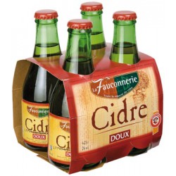 Fauconnerie Cidre Doux 4X25 Cl