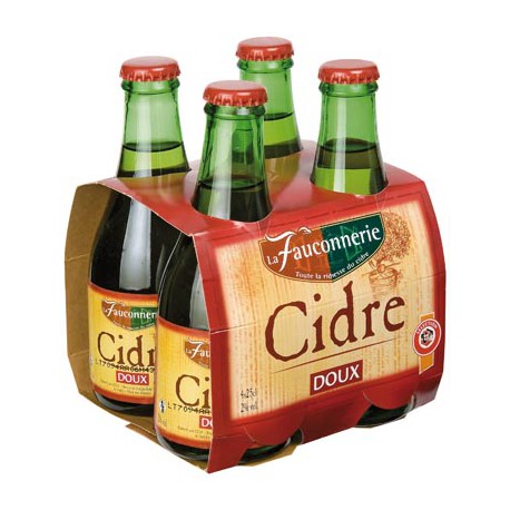 Fauconnerie Cidre Doux 4X25 Cl