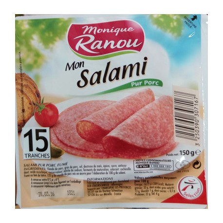 Ranou Salami Danois Pp 15T 150