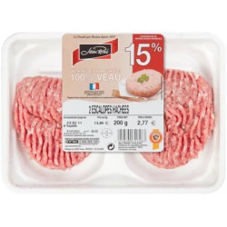 J.Roze Steak Hache Veau 2X100G