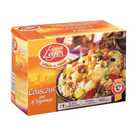 C.Leger Couscous 8Legum.Et600G