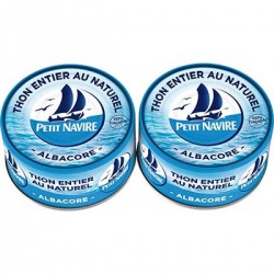 Lot 2X1/4 Thon Naturel Petit Navire