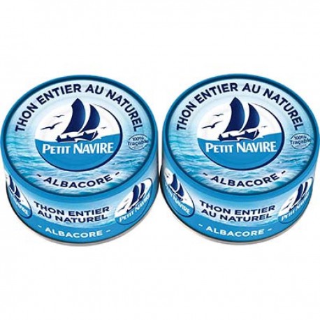 Lot 2X1/4 Thon Naturel Petit Navire