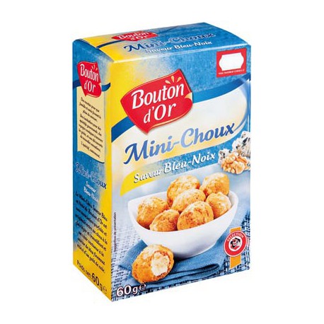 Bouton Or Minichou Bleunoi60