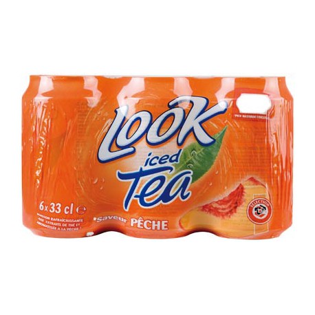Look Iced Tea Peche Bte 6X33Cl