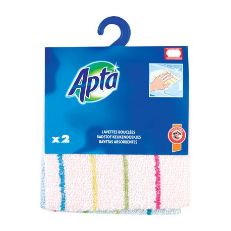 Apta Lavette Bouclee Couleurx2
