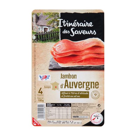 Ids Jambon D Auvergne 4T 100G