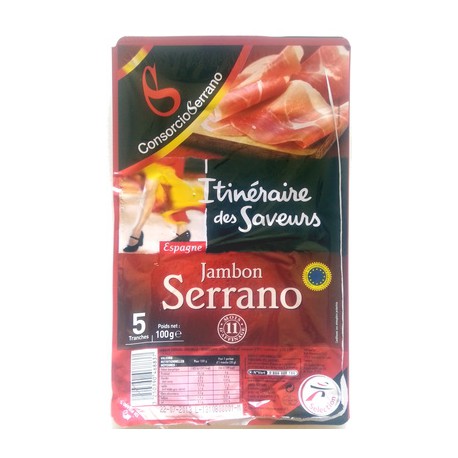 Ids Jambon Serrano 5T 100G