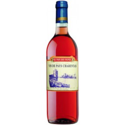 Vin de pays Charent.Rose P.Vignes 75Cl