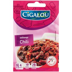 Cigalou Mel.Chili Mexicain 38G