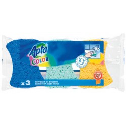 Apta Eponge Couleur X3