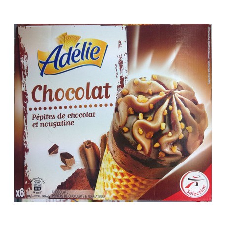 Adelie Cone Choco X6 430G