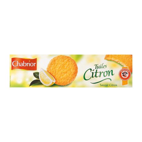 Chabrior Tuiles Au Citron 85G