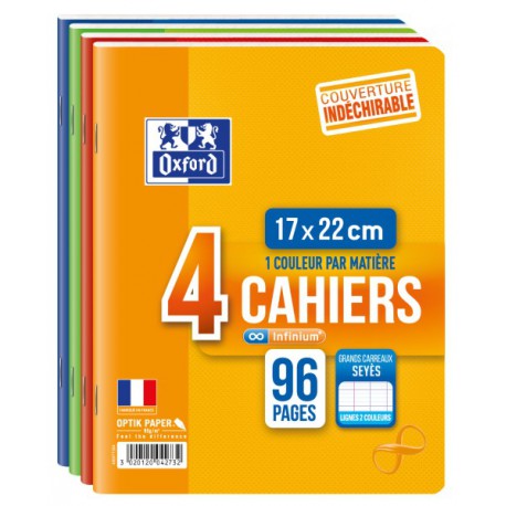Oxf.4 Cah Infinium A5 Seyes