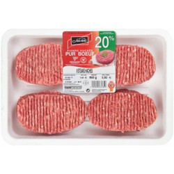 Jroze Steak Hache 20% 8X100G