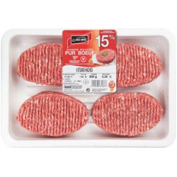 Jroze Steak Hache 15% 8X100G